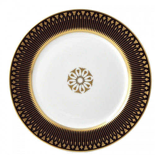 Soleil Levant Chocolate Accent Salad Plate