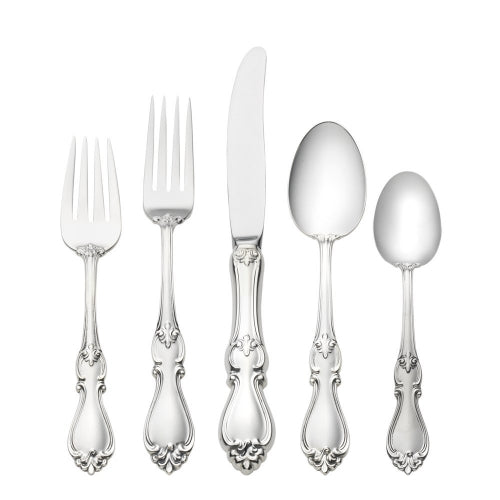 Queen Elizabeth Sterling Five Piece Place Setting