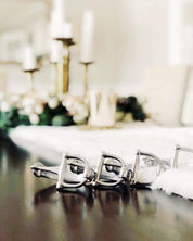 Equestrian Bit Napkin Rings, Set of Four