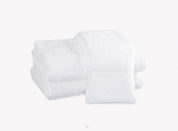 Classic Chain Bath Towel - White