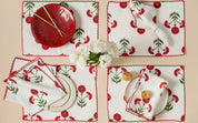 Gisele Napkins - Scarlet, Set of 4