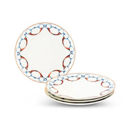 WELLINGTON BIT PATTERN BONE CHINA ROUND BREAD PLATE