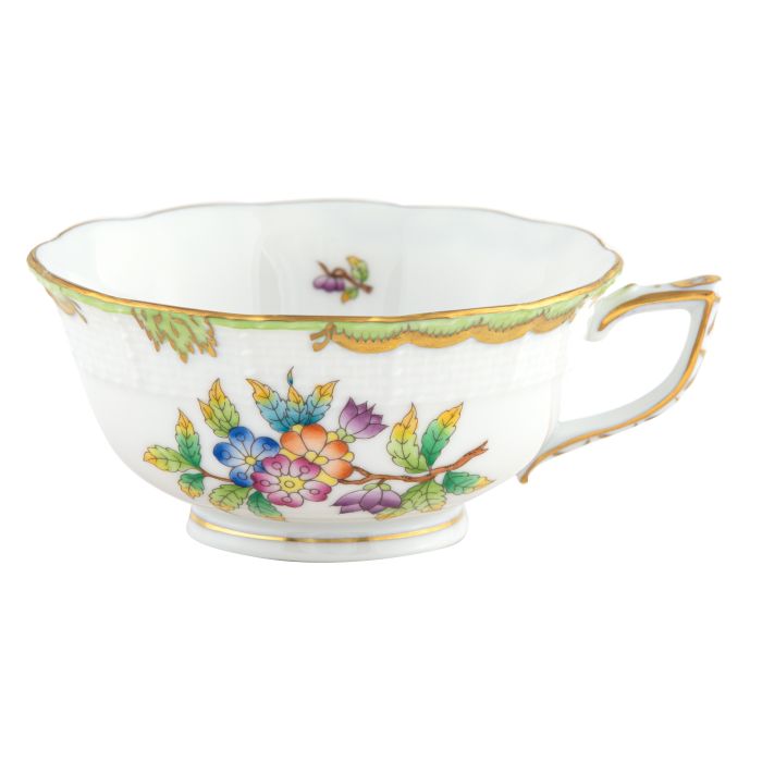 Queen Victoria Green Tea Cup