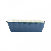 Italian Bakers Medium Rectangular Blue Baker