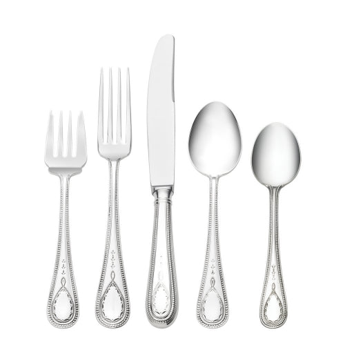 Hester Bateman Sterling Five Piece Dinner Setting