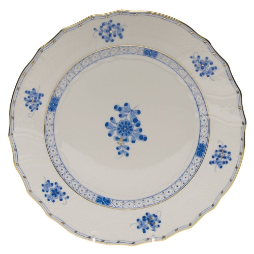 Blue Garden Dinner Plate