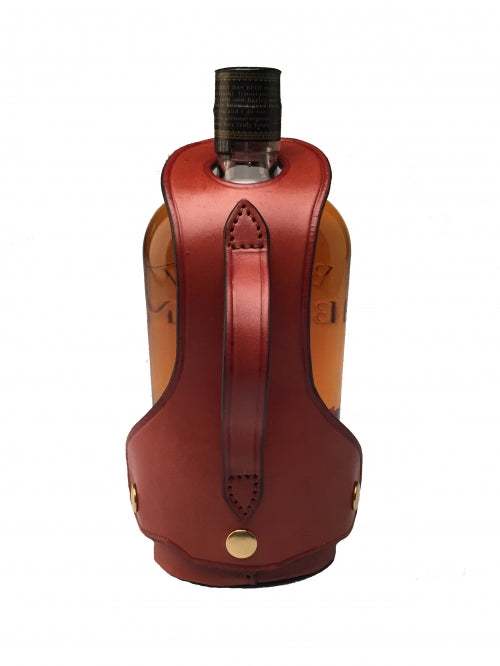 Custom Leather Bourbon Server - Bulleit