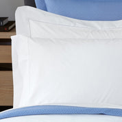 Luca White Standard Pillowcases, Pair