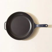 Enameled Cast Iron Skillet 11" - Harbour Blue