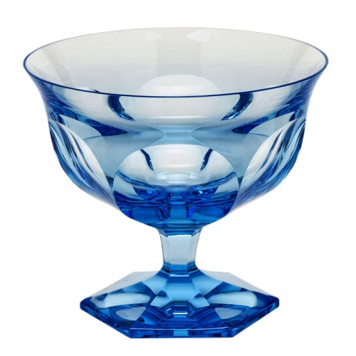 Adele Melikoff Aquamarine Bowl 4 3/4"