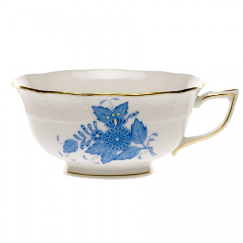 Chinese Bouquet Blue Tea Cup