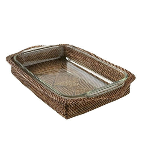 Rattan Rectangular 9x13 Baker Dish