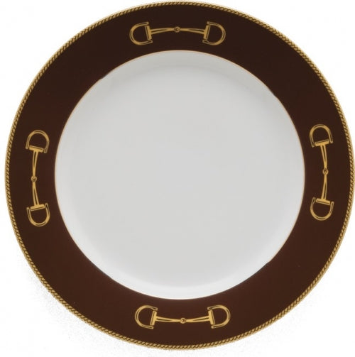 Cheval Chestnut Brown Salad Plate