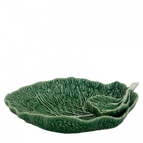 Cabbage Green Chip and Dip 13 1/4"