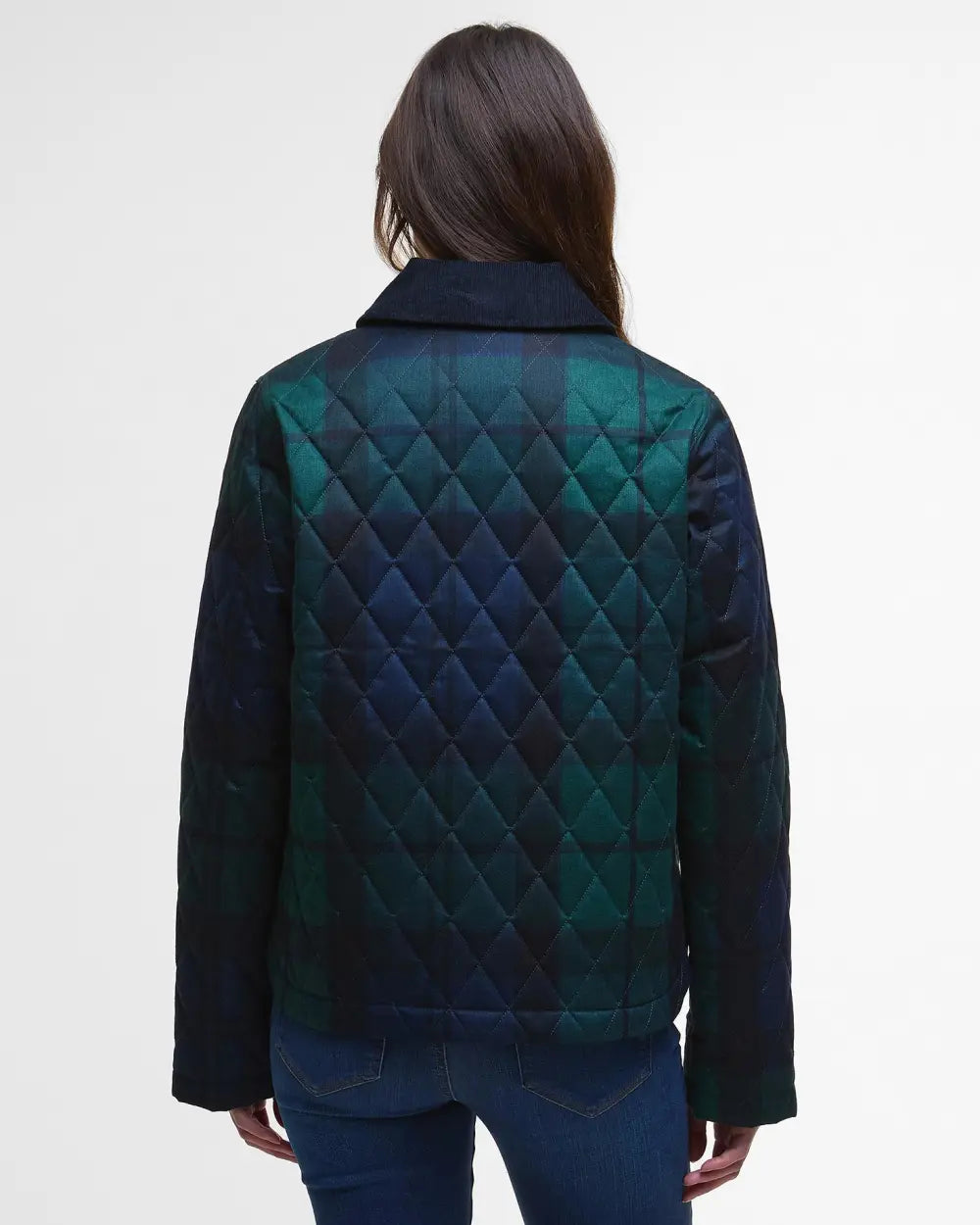 Louden Tartan Quilted Jacket - Blackwatch