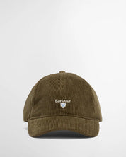 Preston Cord Cap - Olive