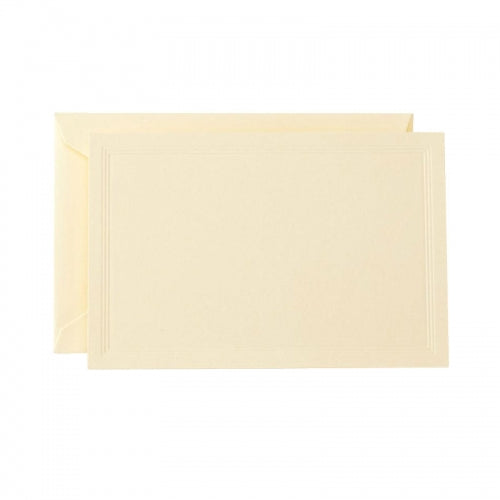 Ecru Correspondence Cards