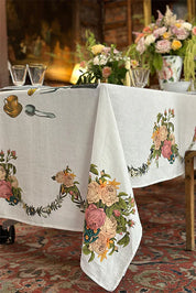 Feast Linen Napkin - Floral - 20 x20"
