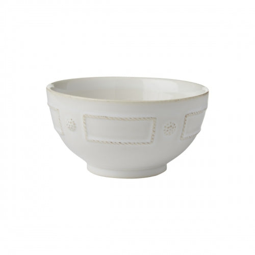 French Panel Whitewash Cereal/Ice Cream Bowl