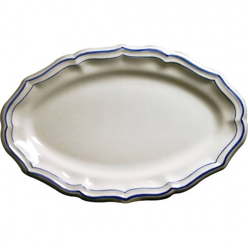 Filet Bleu Oval Platter 16"