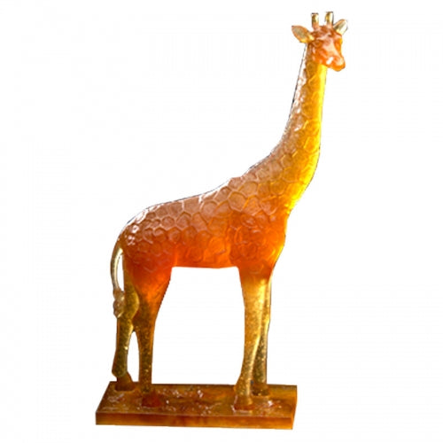 Crystal Amber Giraffe