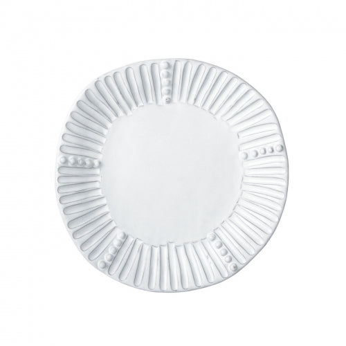 Incanto White Stripe Salad Plate