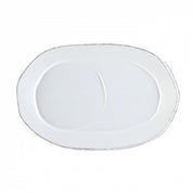 Lastra White Oval Tray