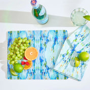 Wintergreen Rectangle Glass Cutting Board - Large