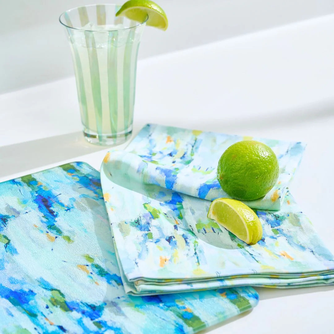 Wintergreen Rectangle Glass Cutting Board - Large