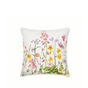 'Our June' Floral Linen Cushion Cover, 20" x  20"