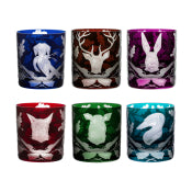 Forest Folly Fox Double Old Fashioned - Mahogany