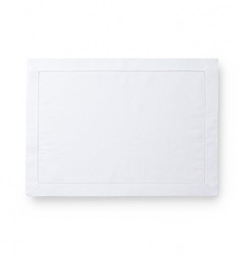 Classico White Rectangular Placemat, Set of 4