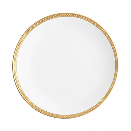 Soie Tressee  Gold Dinner Plate