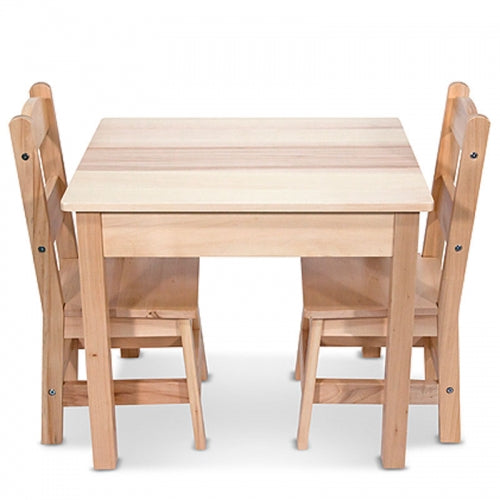 Wood Table & Chair Set