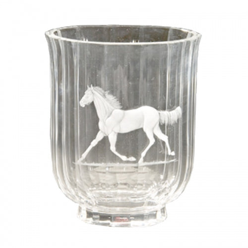 Trotter Engraved Vase 8"