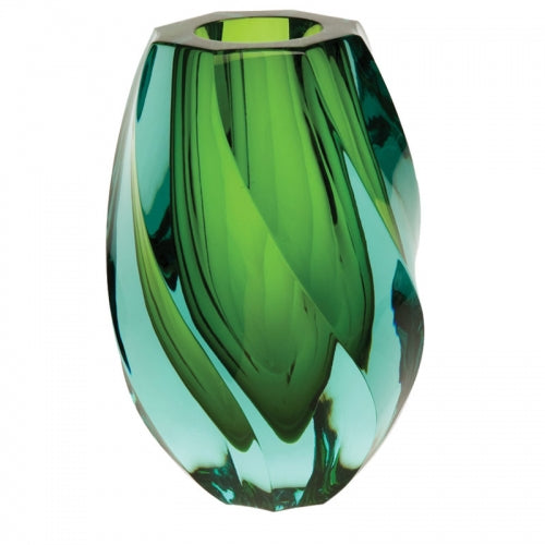 Beryl Reseda Twist Vase