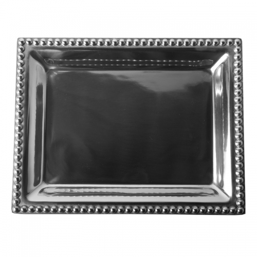 Infinity Pewter Serving Tray 15