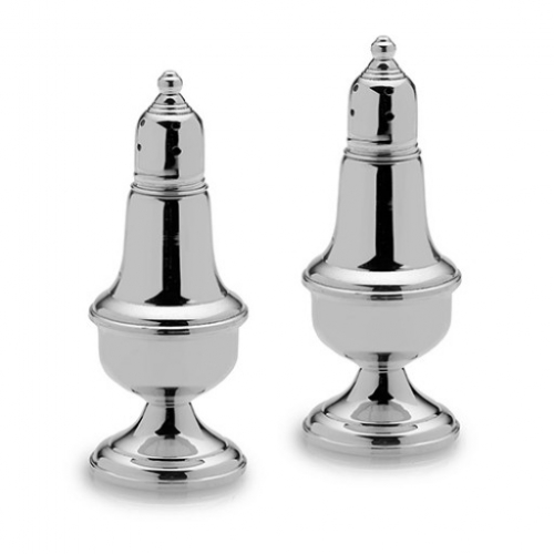 Sterling Salt And Pepper Set Lv Harkness And Company