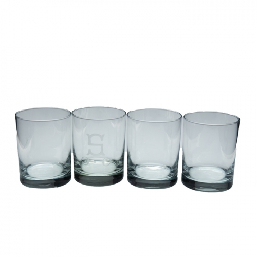 Double Old-Fashioned Glasses - Personalized, Set of 4