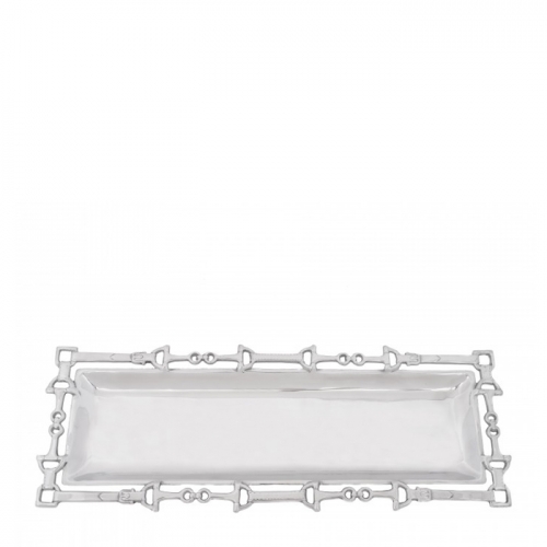 Equestrian Oblong Tray with Bits