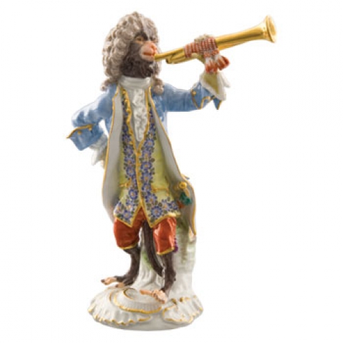 Trumpeter Figurine