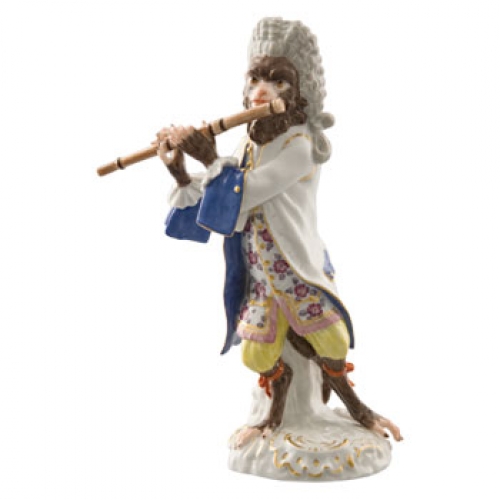 Flutist Player Figurine