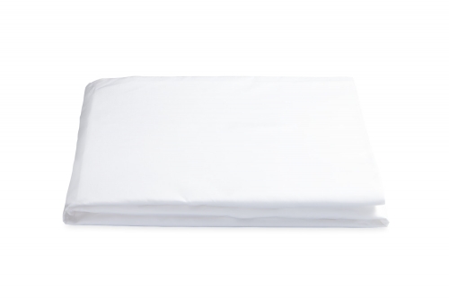 Lowell White Queen Fitted Sheet