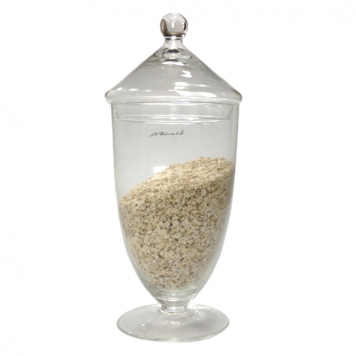 LVH Tall Covered Glass Jar