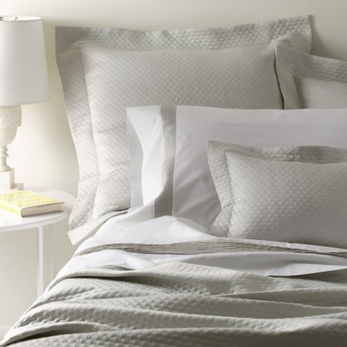 Pearl Silver King Coverlet