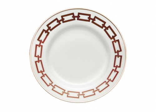 Catene Red Buffet/Dinner Plate | LV Harkness & Company