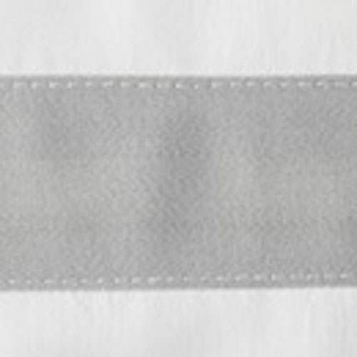 Lowell White/Silver Standard Pillowcases, Pair