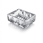 Louxor Vide-Poche Catch All 6.7\ Length x 5.3\ Width x 2.4\ Height
Clear Crystal