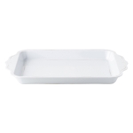 Berry & Thread Melamine Whitewash Handled Tray 24\ Length x 15.5\ Width x 2\ Height
Made of Melamine, BPA Free

Use & Care:  Dishwasher safe, top shelf recommended; not oven, microwave or freezer safe







