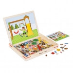 Wooden Magnetic Matching Picture Game